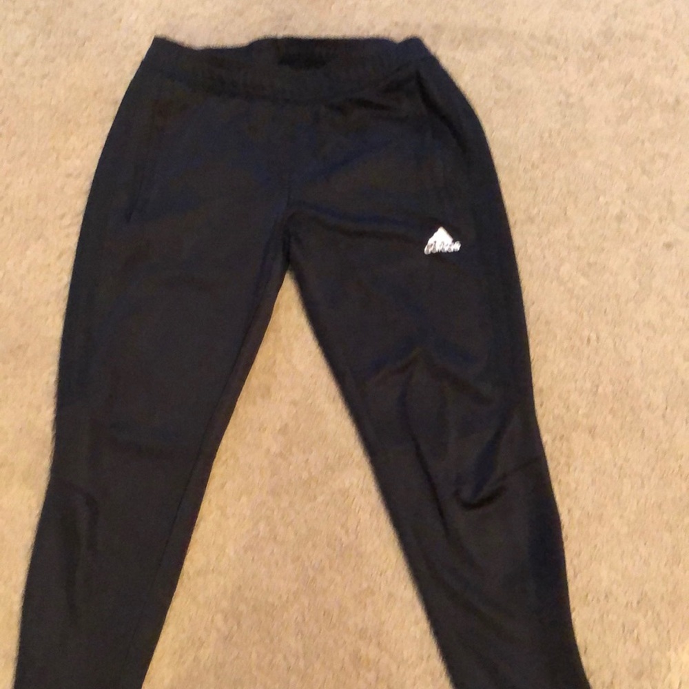Black Adidas skinny sweatpants